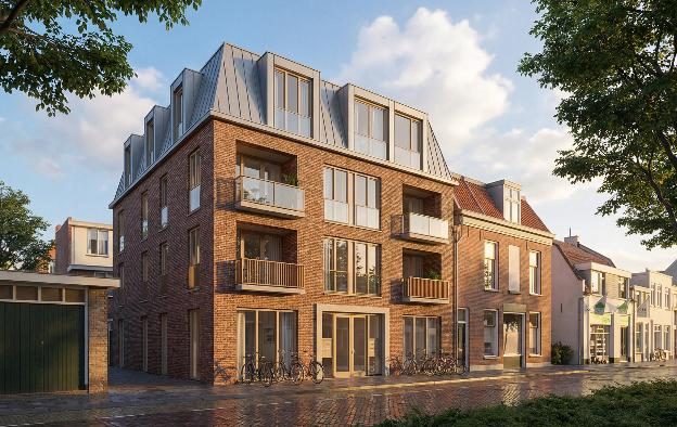 Nieuwbouw appartementengebouw in Haarlem
